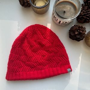 Red Knit Beanie